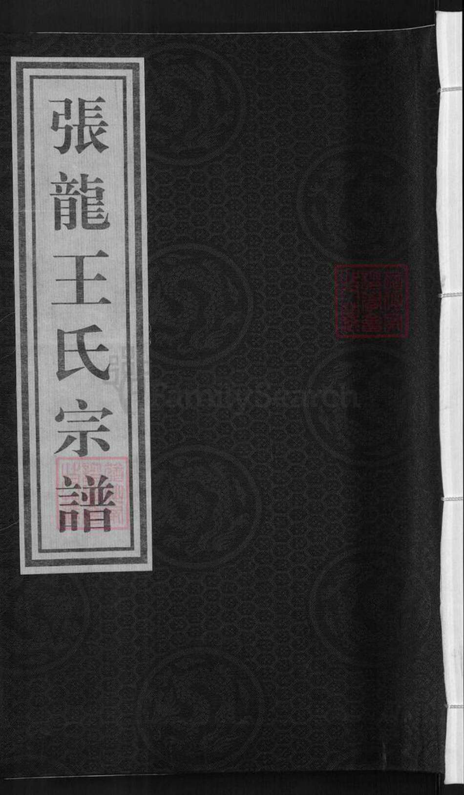 浙江省金华市兰溪市黄店镇王氏余庆堂族谱-张龙王氏宗谱.pdf电子版缩略图