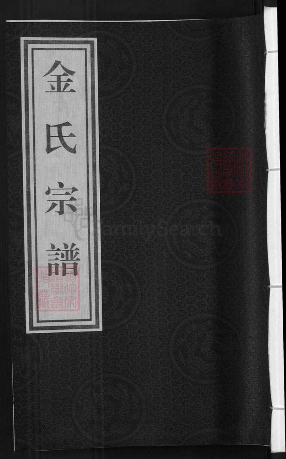 浙江省金华市兰溪市黄店镇金氏族谱-金氏宗谱.pdf电子版缩略图
