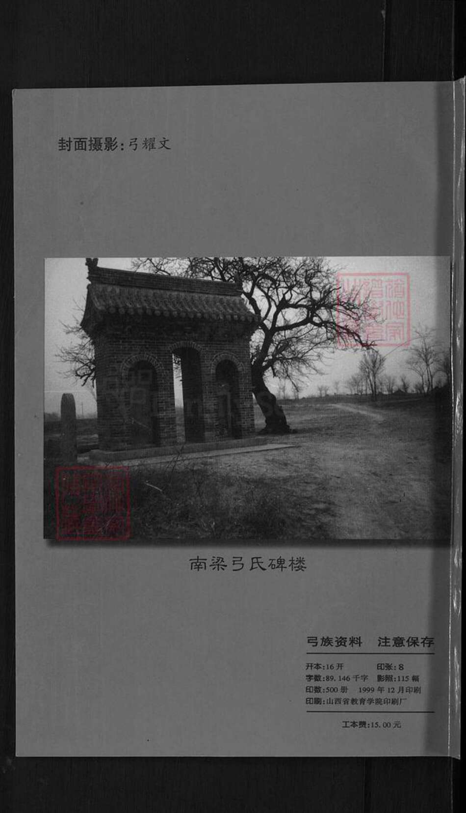 山西省忻州市原平市新原乡弓氏族谱-弓氏族谱(南股).pdf电子版