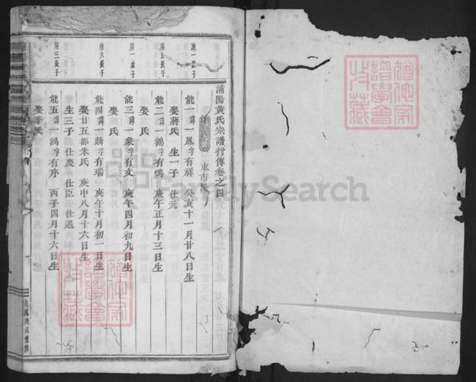 浙江省金华市浦江县浦阳街道黄氏族谱-浦阳黄氏宗谱.pdf电子版预览图1