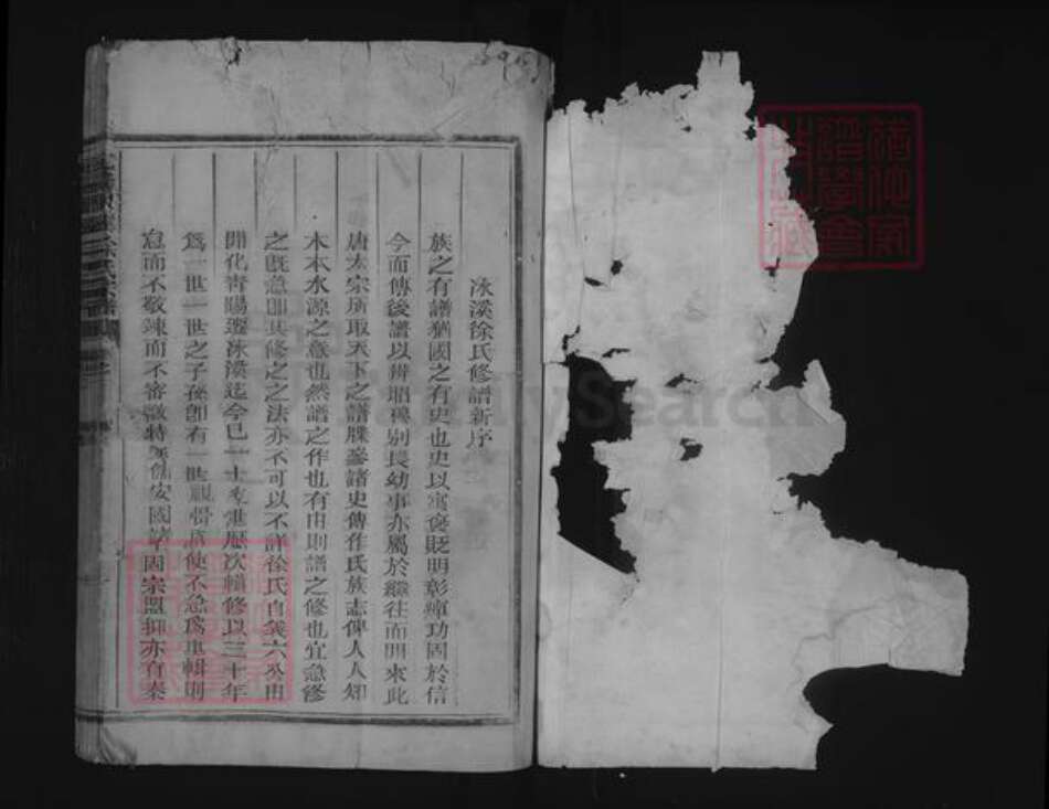 浙江省衢州常山县徐氏族谱-定阳冰溪徐氏宗谱.pdf电子版预览图1