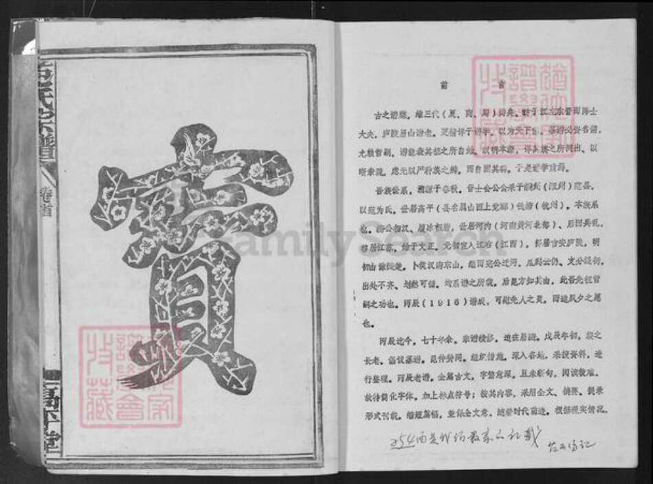 湖北省孝感市应城市范氏高平堂族谱-范氏宗谱.pdf电子版预览图4