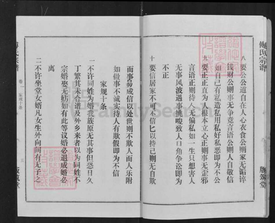 湖北省武汉市汉阳区傅氏版筑堂族谱-傅氏宗谱.pdf电子版预览图5