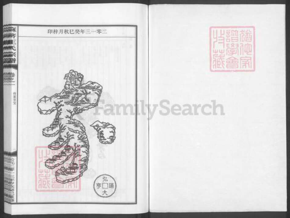 浙江省金华市武义县柳城畬族镇王氏族谱-麻济王氏宗谱.pdf电子版预览图1