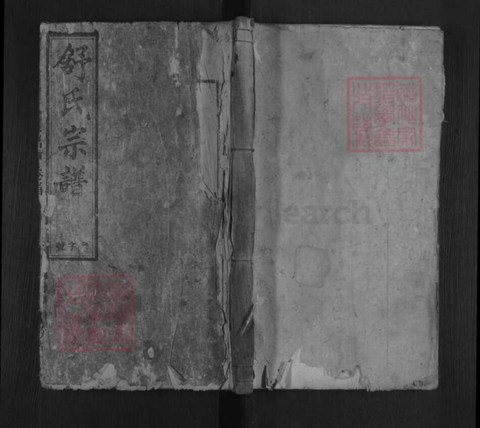 安徽省安庆市怀宁县舒氏继敦堂族谱-舒氏宗谱.pdf电子版缩略图