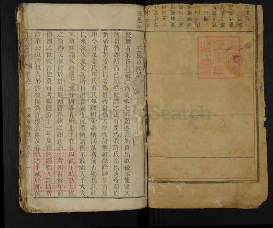 湖南省岳阳市岳阳县许氏族谱-许氏族谱.pdf电子版预览图1