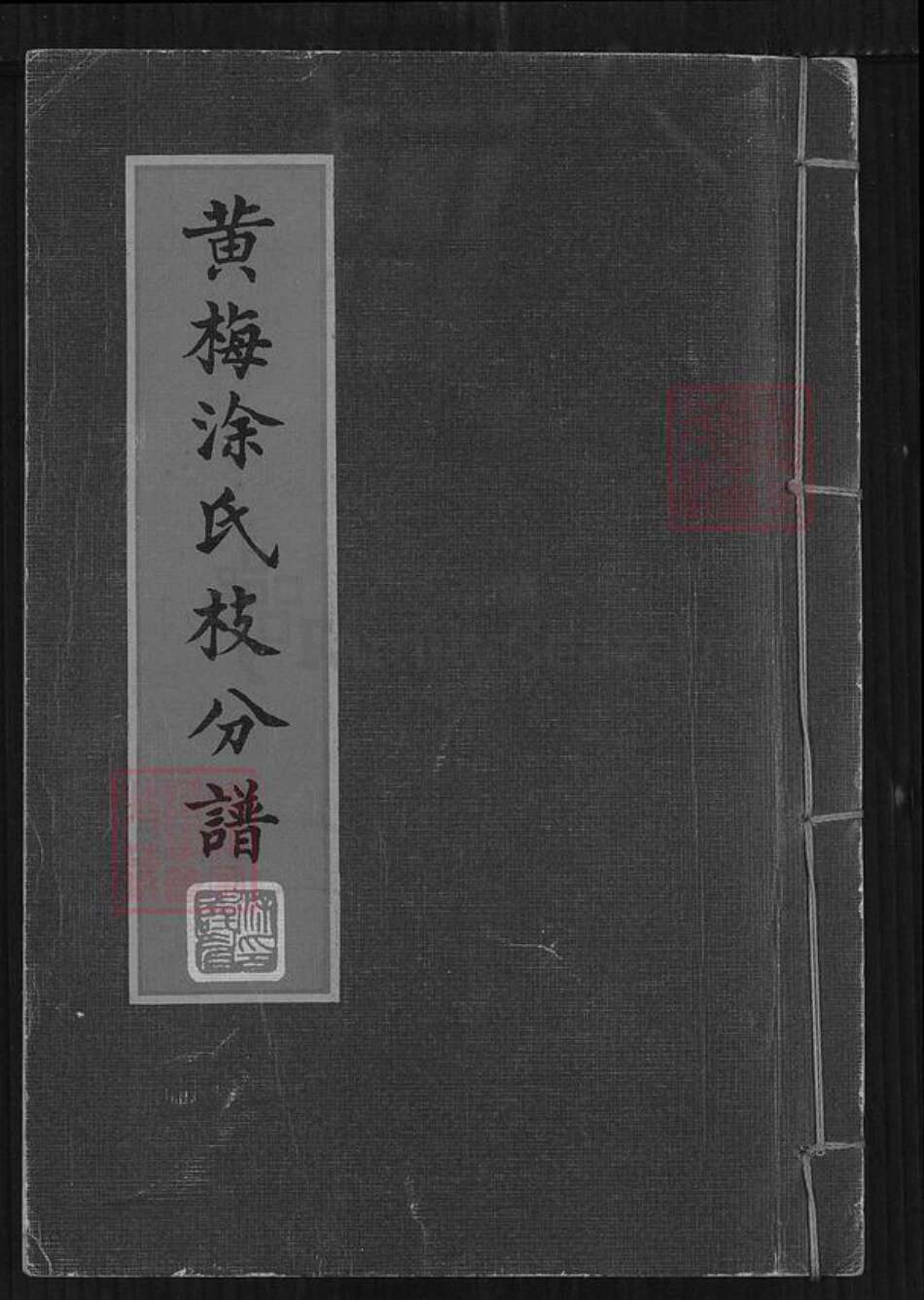 湖北省黄冈市黄梅县涂氏萼联堂族谱-黄梅涂氏支分谱.pdf电子版缩略图