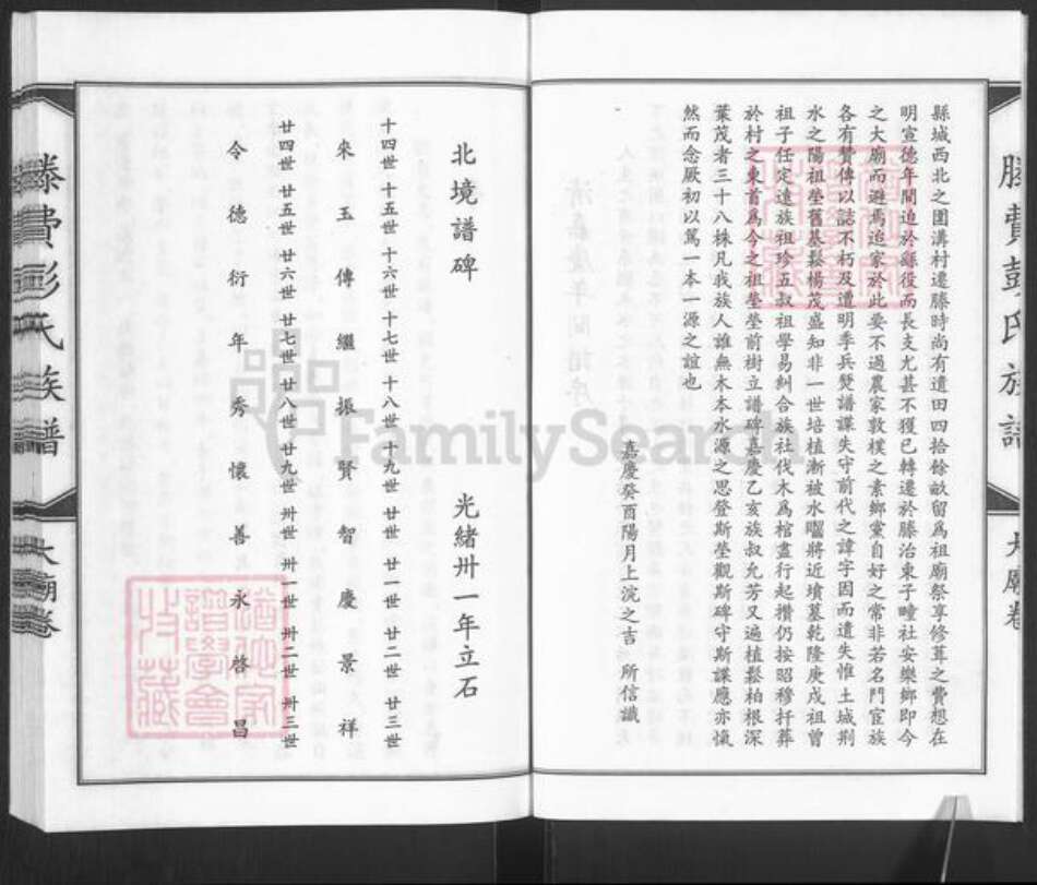 山东省枣庄市滕州市滕州彭氏族谱-滕费彭氏族谱.大庙卷.pdf电子版预览图4