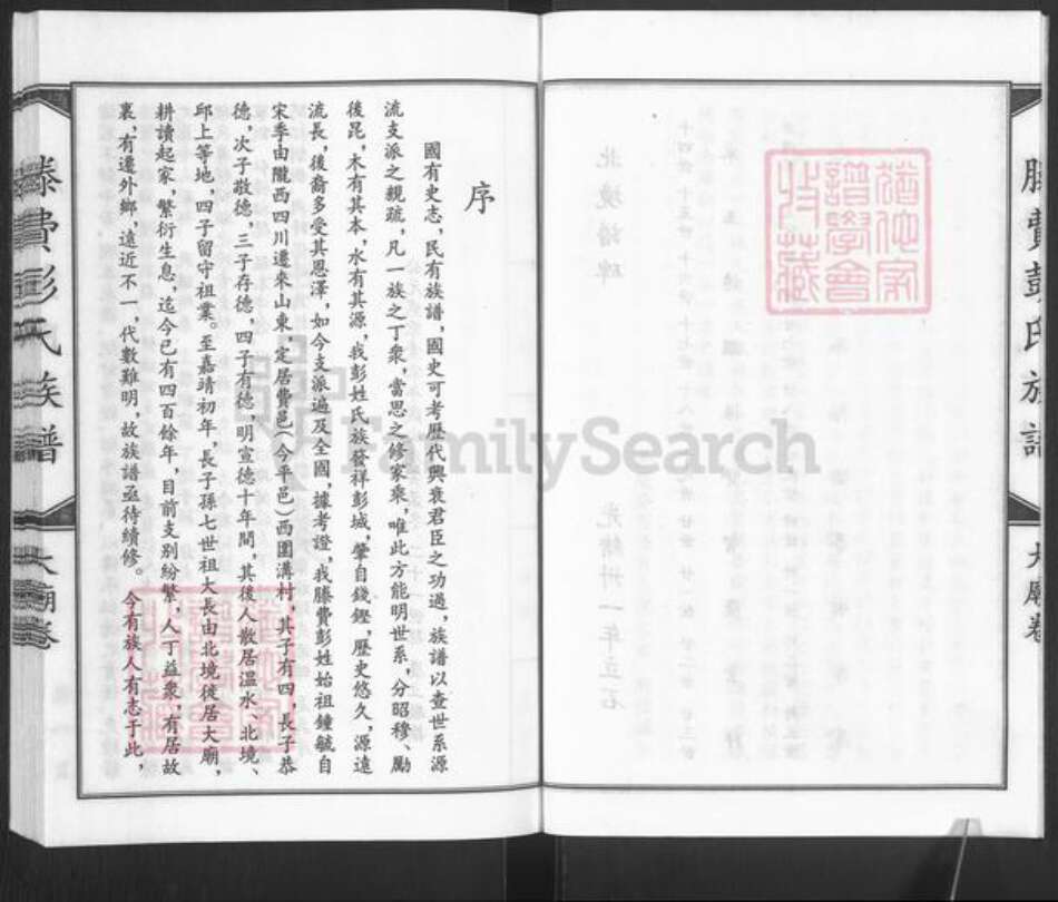 山东省枣庄市滕州市滕州彭氏族谱-滕费彭氏族谱.大庙卷.pdf电子版预览图5