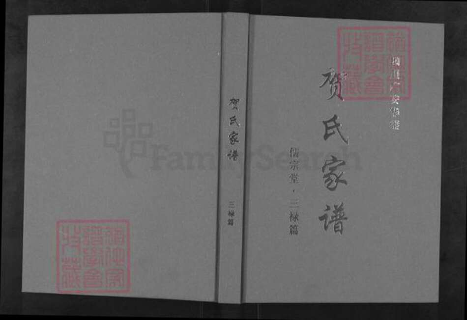四川省绵阳市安县四川省广安市华蓥市高兴镇贺；贺氏儒宗堂族谱-贺氏家谱.pdf电子版缩略图
