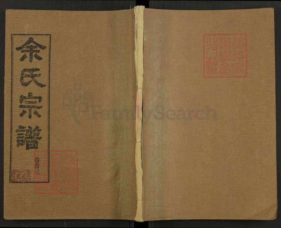 湖北省余氏族谱-余氏宗谱.pdf电子版缩略图