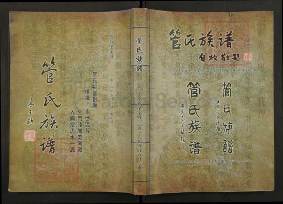 山东省潍坊市高密市管氏族谱-管氏族谱.pdf电子版缩略图