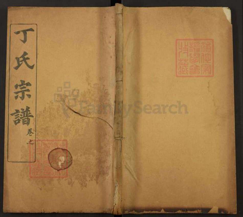 湖北省丁氏敦睦堂族谱-丁氏宗谱.pdf电子版缩略图