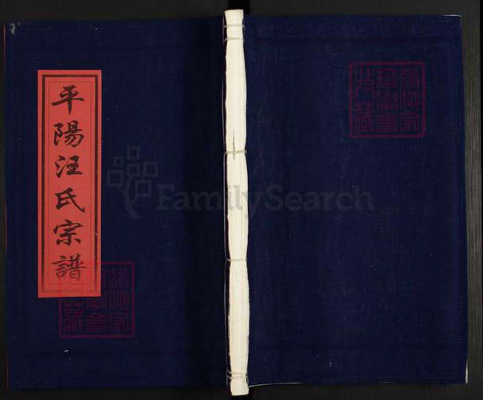 江西省上饶市鄱阳县汪氏族谱-平阳汪氏宗谱.pdf电子版缩略图