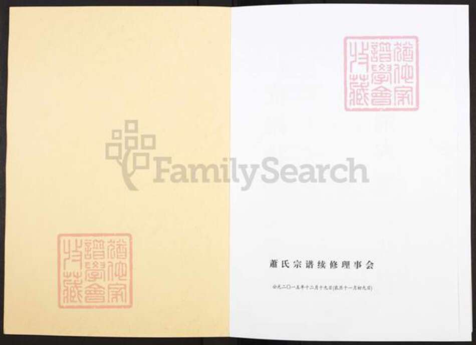 福建省漳州市萧氏族谱-萧氏宗谱.pdf电子版预览图1