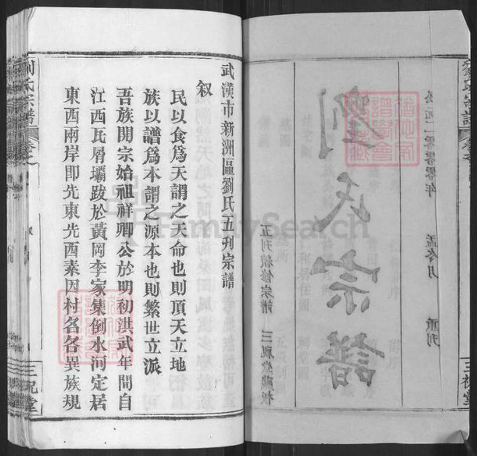 湖北省武汉市新洲区刘氏三祝堂族谱-刘氏宗谱.pdf电子版预览图2