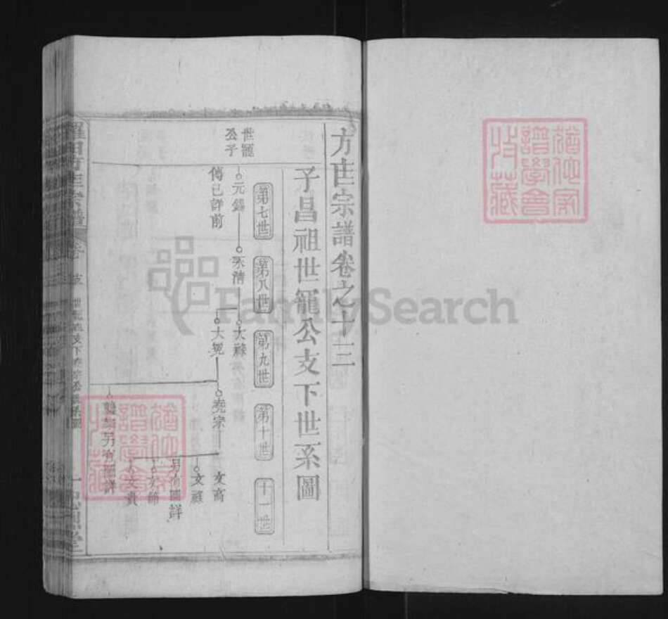 湖北省黄冈市罗田县方氏忠烈堂族谱-罗田方匡宗谱.pdf电子版预览图1