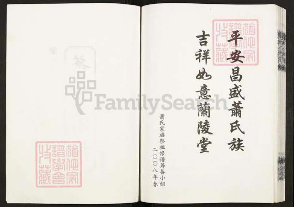 江苏省盐城市建湖县萧氏兰陵堂族谱-萧氏宗谱.pdf电子版预览图2