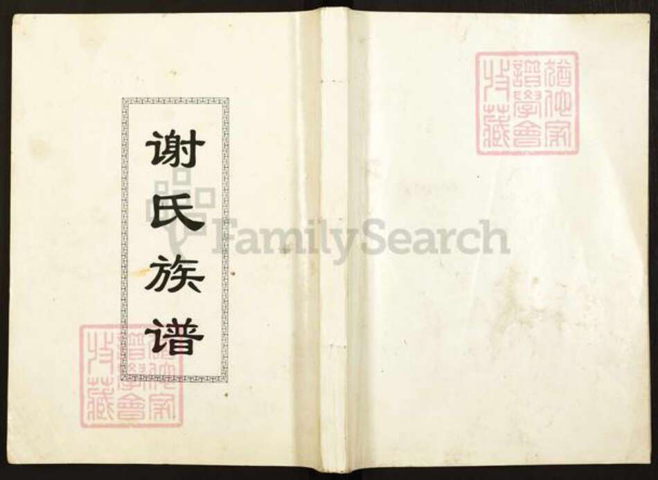 四川省广安市四川省成都市都江堰市龙池镇谢；谢氏族谱-谢氏族谱.pdf电子版缩略图