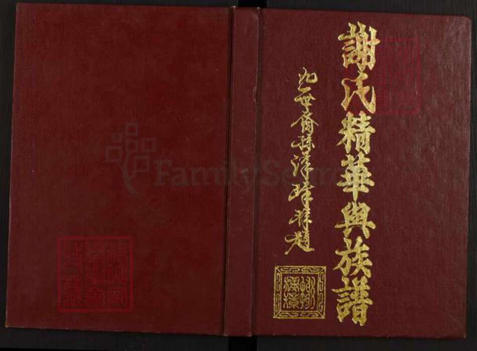 广东省梅州市兴宁市水口镇广东省梅州市谢；谢氏宝树堂族谱-谢氏精华与族谱.pdf电子版缩略图