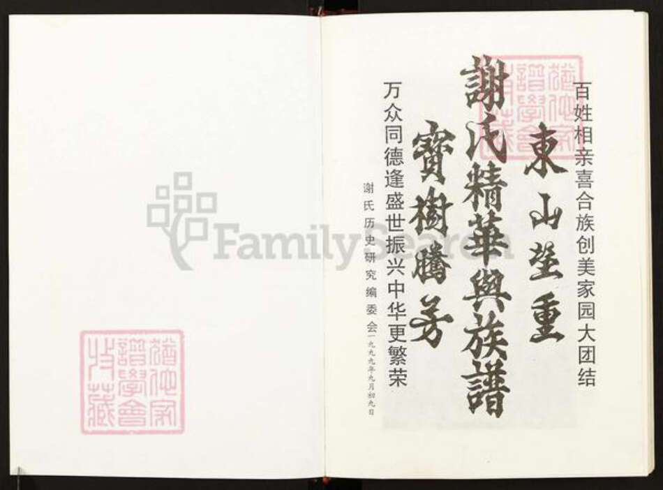 广东省梅州市兴宁市水口镇广东省梅州市谢；谢氏宝树堂族谱-谢氏精华与族谱.pdf电子版预览图1