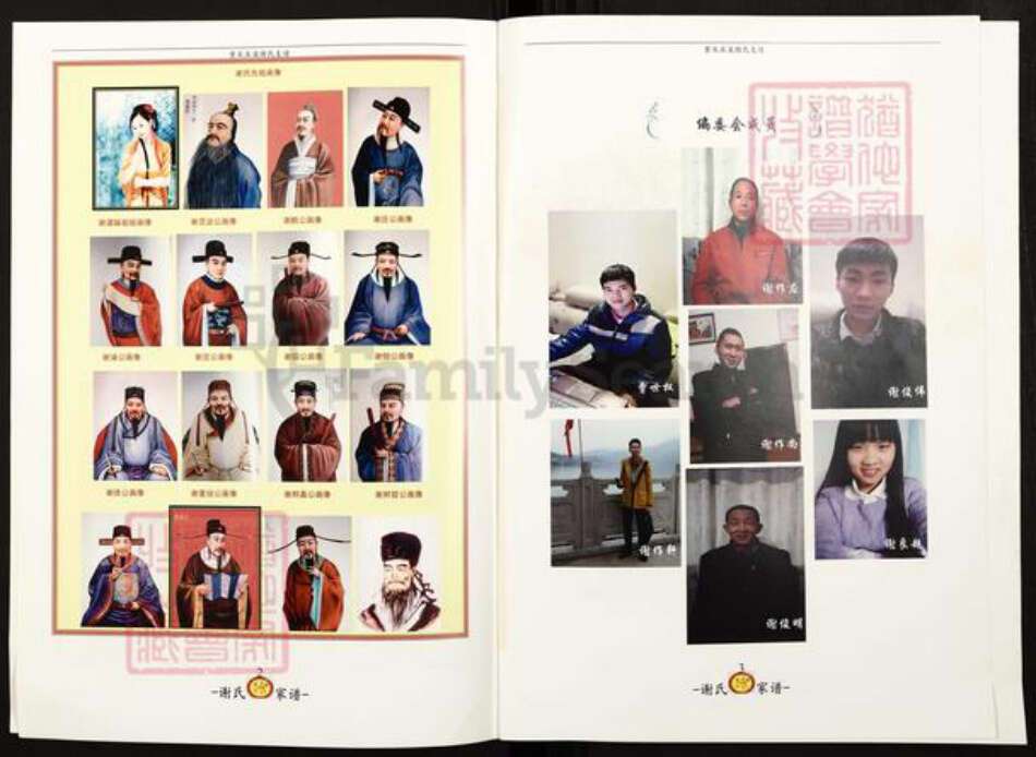 重庆市巫溪县重庆市大足区万古镇谢；谢氏族谱-谢氏家谱.重庆市巫溪县片区郁英公后裔支谱.pdf电子版预览图2