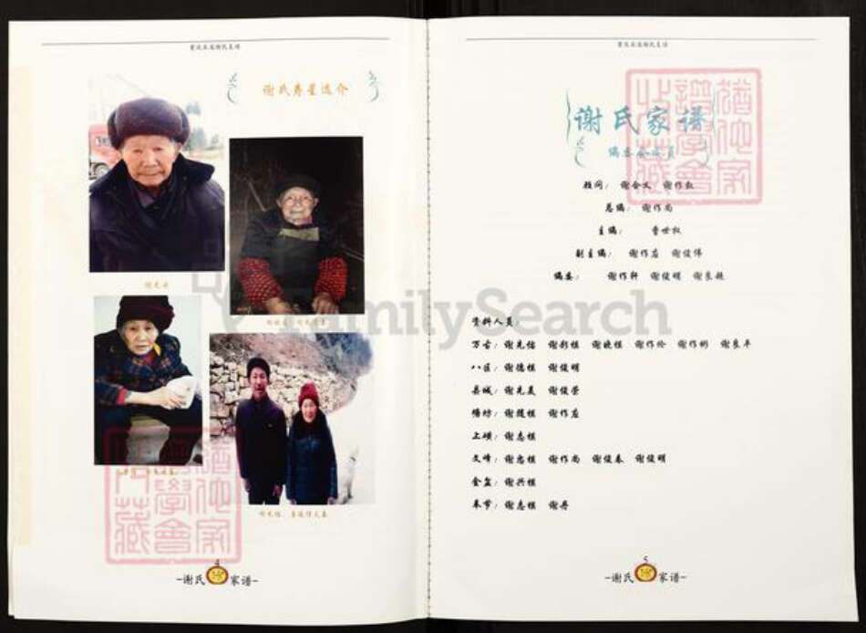 重庆市巫溪县重庆市大足区万古镇谢；谢氏族谱-谢氏家谱.重庆市巫溪县片区郁英公后裔支谱.pdf电子版预览图3