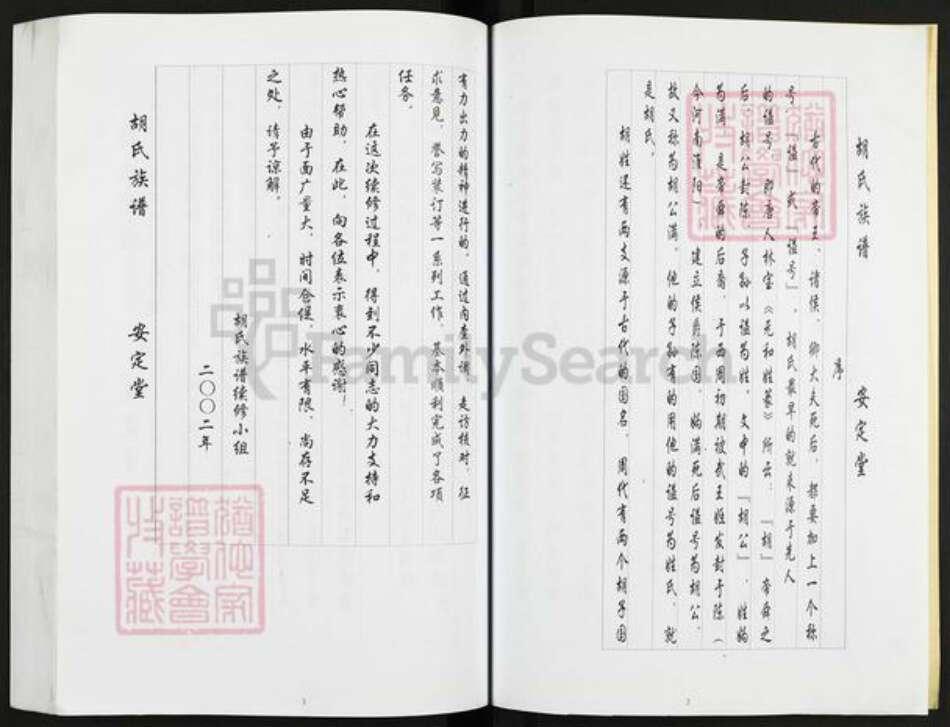 江苏省盐城市亭湖区胡氏安定堂族谱-胡氏家谱.pdf电子版预览图3