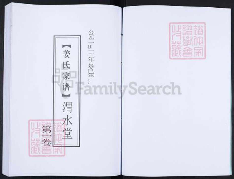 江苏省徐州市沛县杨屯镇姜氏渭水堂族谱-姜氏家谱.pdf电子版预览图2