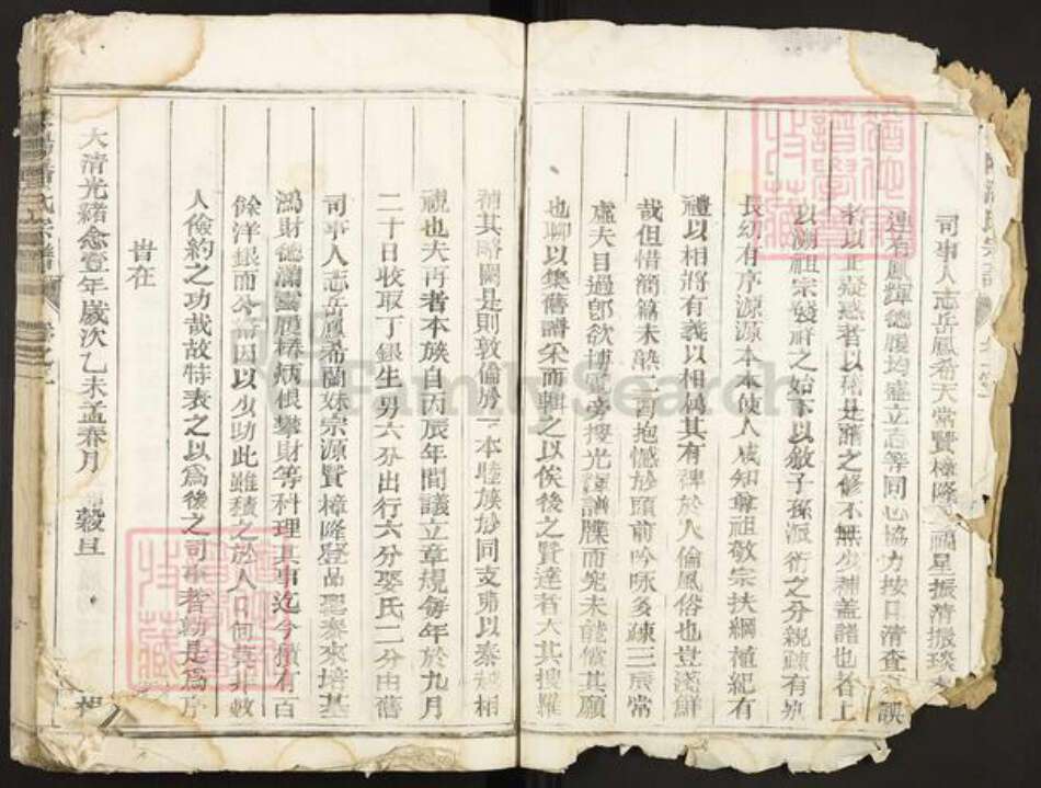 浙江省金华市兰溪市女端口街道潘氏族谱-荣阳潘氏宗谱.pdf电子版预览图2