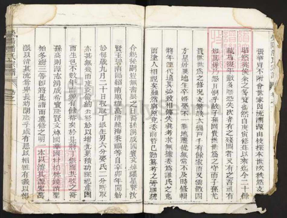 浙江省金华市兰溪市女端口街道潘氏族谱-荣阳潘氏宗谱.pdf电子版预览图4