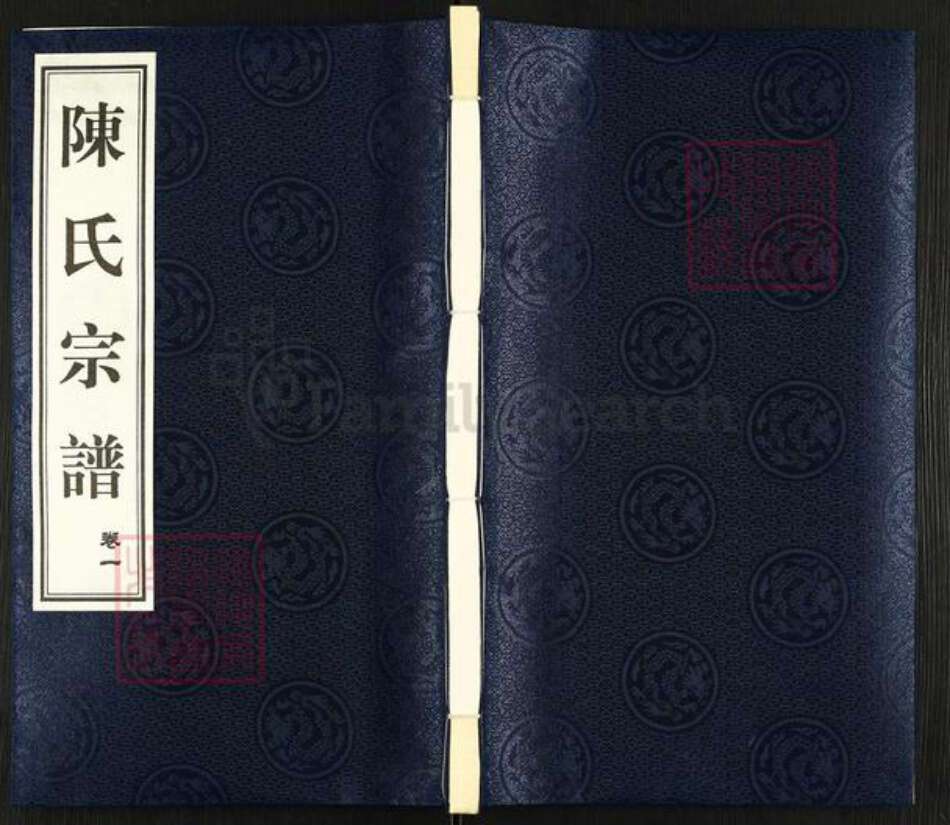 江苏省常州市陈氏星聚堂族谱-陈氏宗谱.pdf电子版缩略图