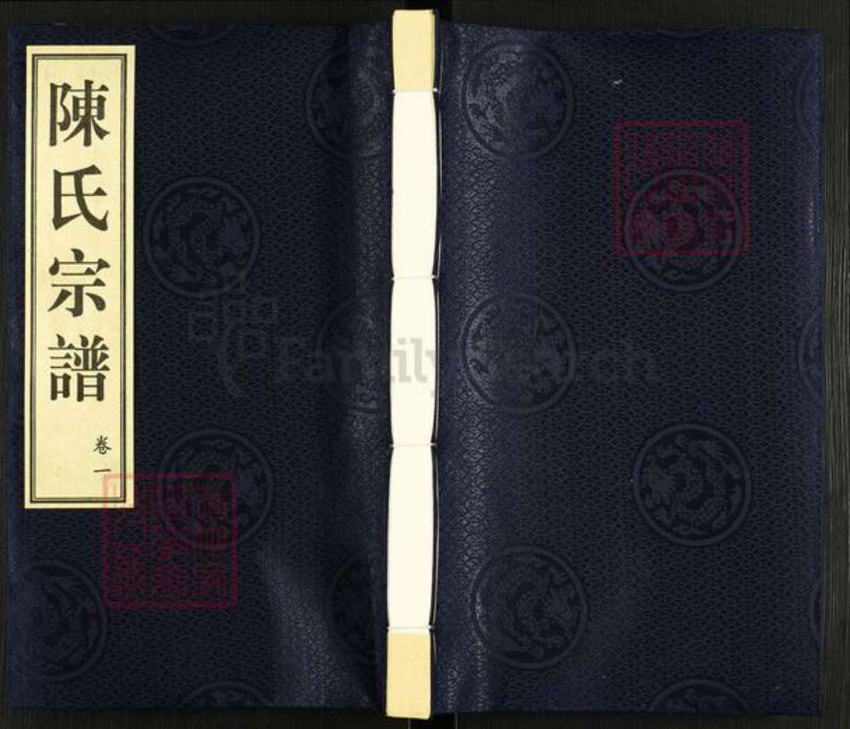 江苏省常州市武进县前黄镇陈氏忠节堂族谱-陈氏宗谱.pdf电子版缩略图