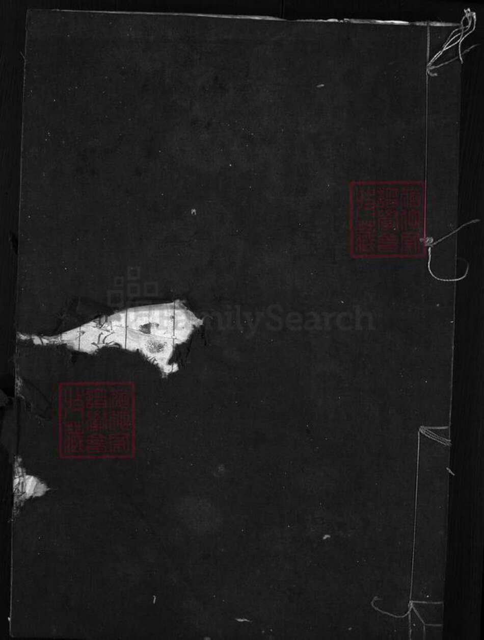 湖北省黄冈市红安县杏花乡何氏族谱-清水塘何氏宗谱 [残卷].pdf电子版预览图1