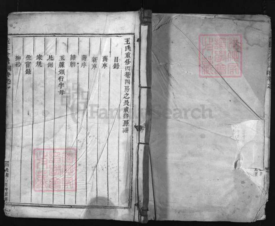 浙江省台州市仙居县王；赵氏族谱-赵王合谱 [残卷].pdf电子版预览图1