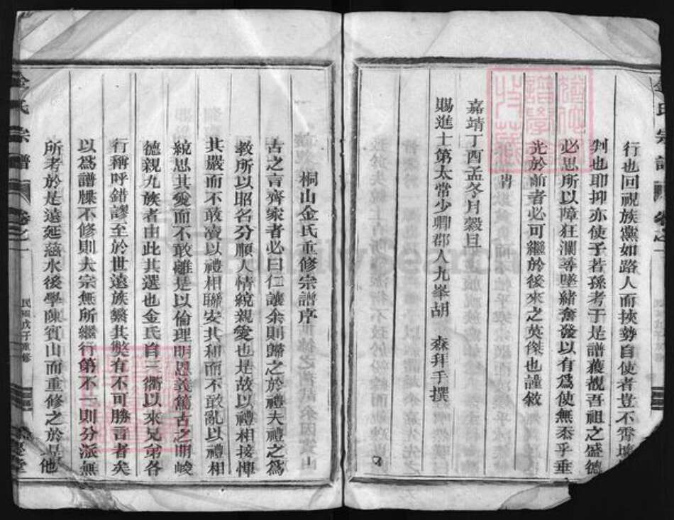 浙江省湖州金氏族谱-金氏宗谱[3卷].pdf电子版预览图5