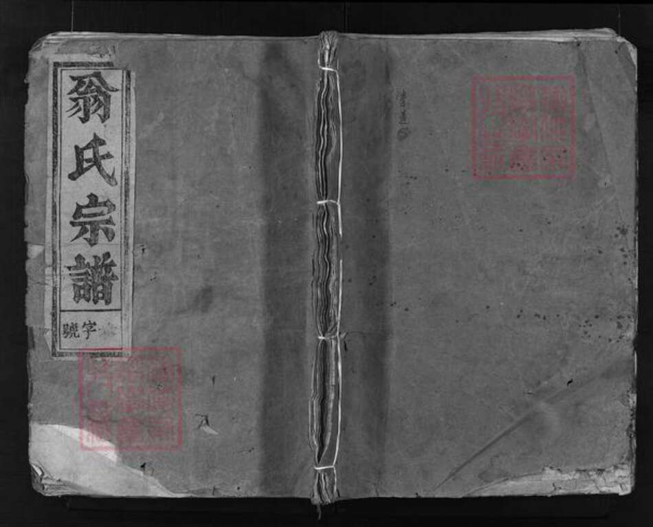 浙江省翁氏族谱-翁氏宗谱 [3卷].pdf电子版预览图1