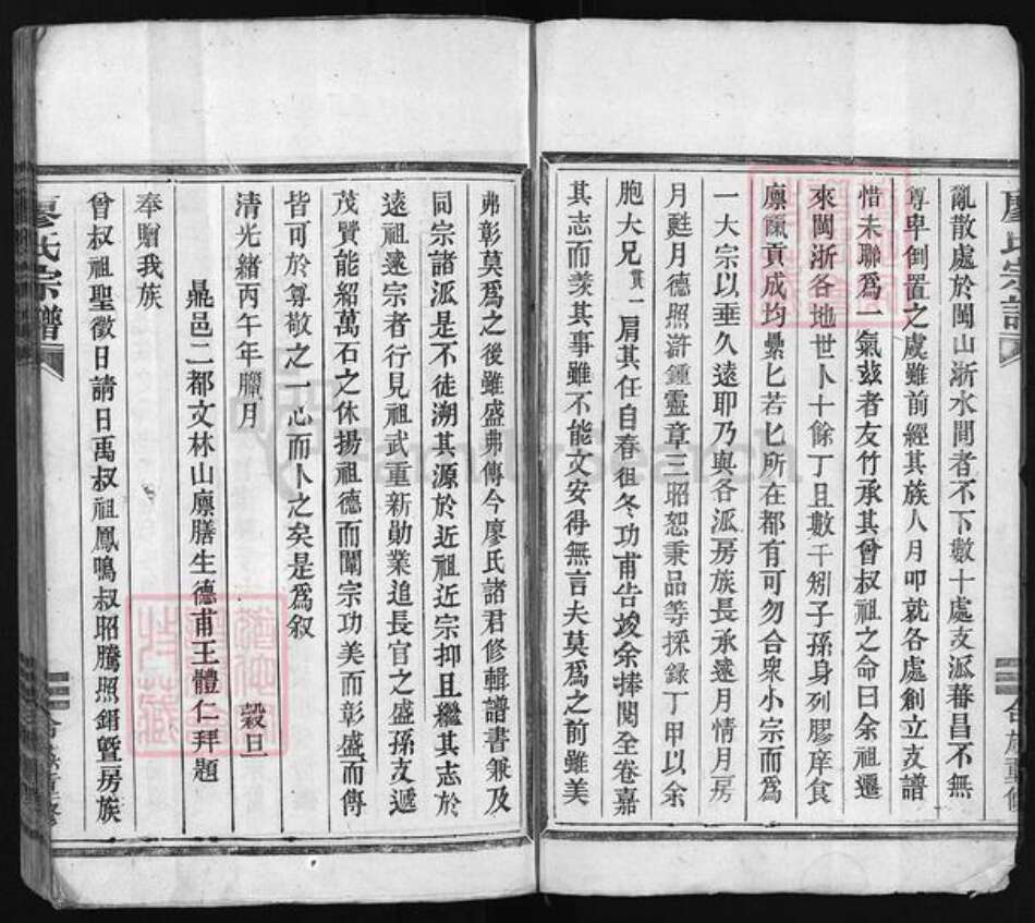 福建省泉州市安溪县廖氏族谱-廖氏宗谱 [不分卷].pdf电子版预览图4