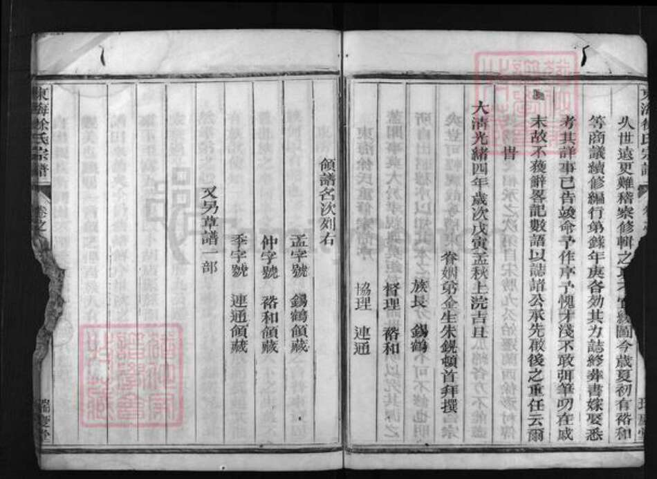 浙江省徐氏族谱-东海徐氏宗谱 [2卷].pdf电子版预览图4