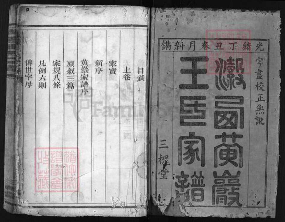 浙江省台州市黄岩区黄岩王氏族谱-黄岩王氏宗谱 [上下卷].pdf电子版预览图2