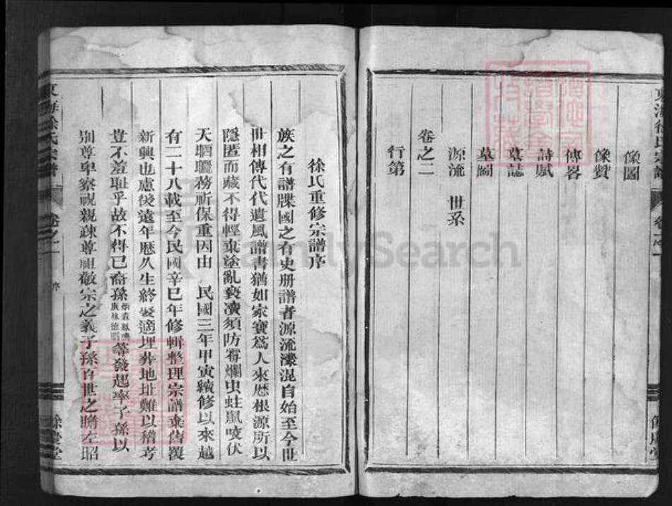 湖南省长沙市李氏族谱-东海徐氏宗谱.pdf电子版预览图4