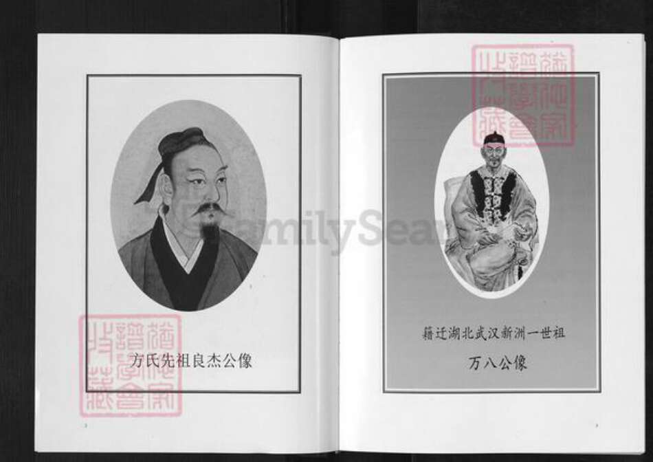 湖北省武汉市新洲区方氏尊文堂族谱-方氏联宗统谱.pdf电子版预览图5