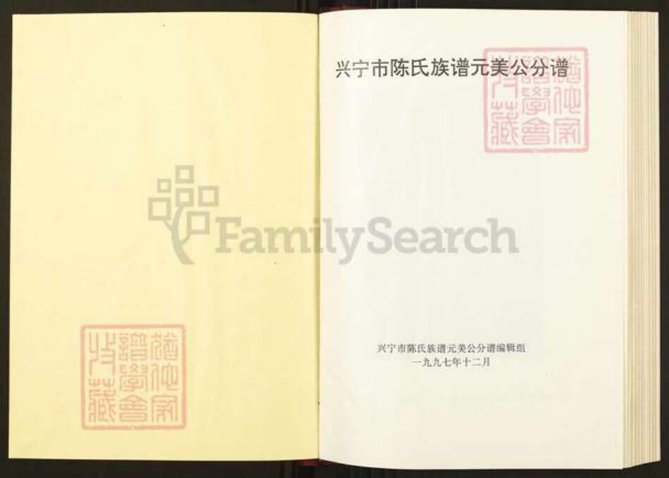 广东省梅州市兴宁市陈氏族谱-兴宁市陈氏族谱元美公分谱.pdf电子版预览图1