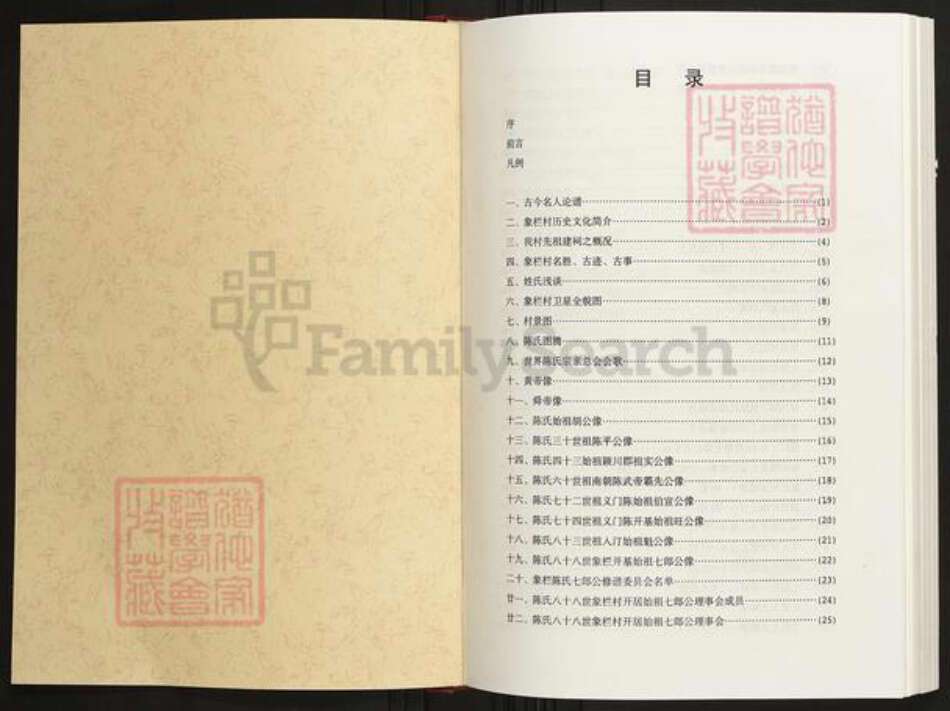 福建省龙岩市上杭县陈氏族谱-颖川郡义门陈汀州庄象栏村陈氏七郎公族谱.pdf电子版预览图1