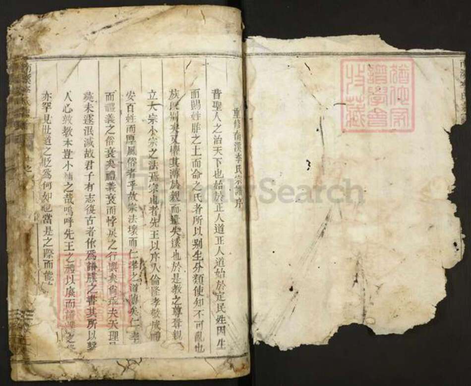 浙江省金华市李氏族谱-南溪李氏宗谱.pdf电子版预览图3