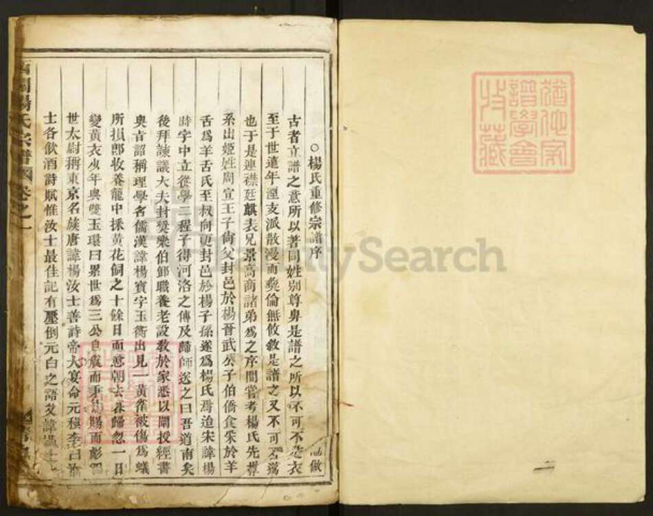 浙江省金华市杨氏族谱-关西杨氏宗谱.pdf电子版预览图1