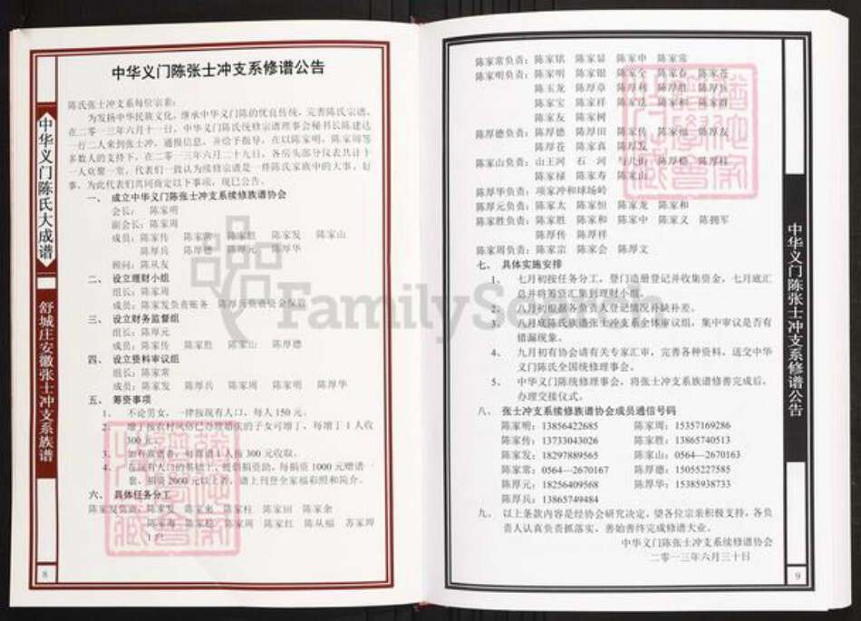 安徽省六安市霍山县陈氏族谱-中华义门陈氏大成谱舒城庄安徽张士冲支系族谱.pdf电子版预览图5