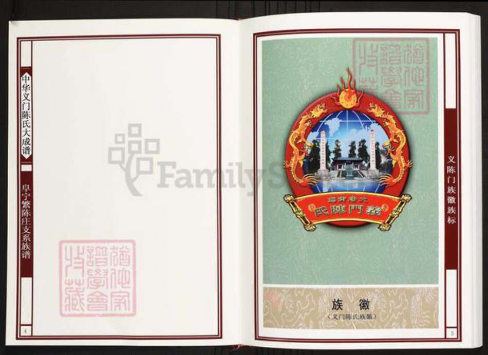 江苏省盐城市阜宁县陈氏族谱-中华义门陈氏大成谱阜宁繁陈庄支系族谱.pdf电子版预览图3