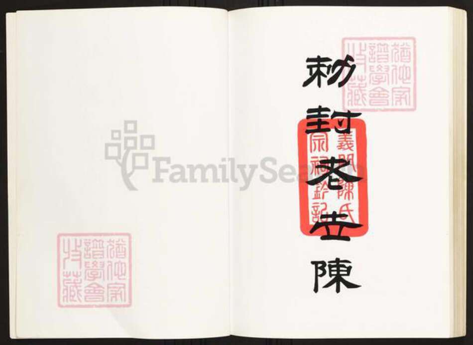 湖北省武汉市蔡甸区陈氏族谱-义门陈氏宗谱.pdf电子版预览图2