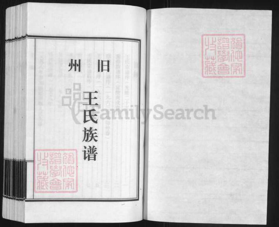 河北省沧州黄骅市官庄乡王氏族谱-王氏族谱.pdf电子版预览图1